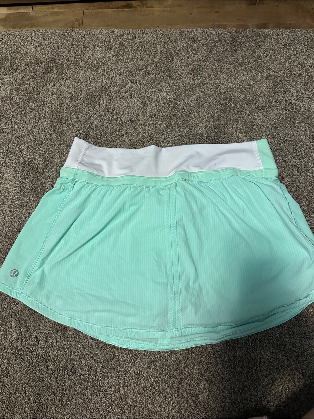 Aqua Mint Athletic Skort Lululemon - Picture 2 of 4